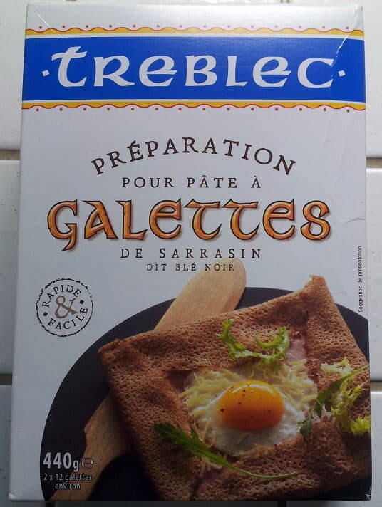 Treblec Préparation pour pâte à galettes de sarrasin packshot
