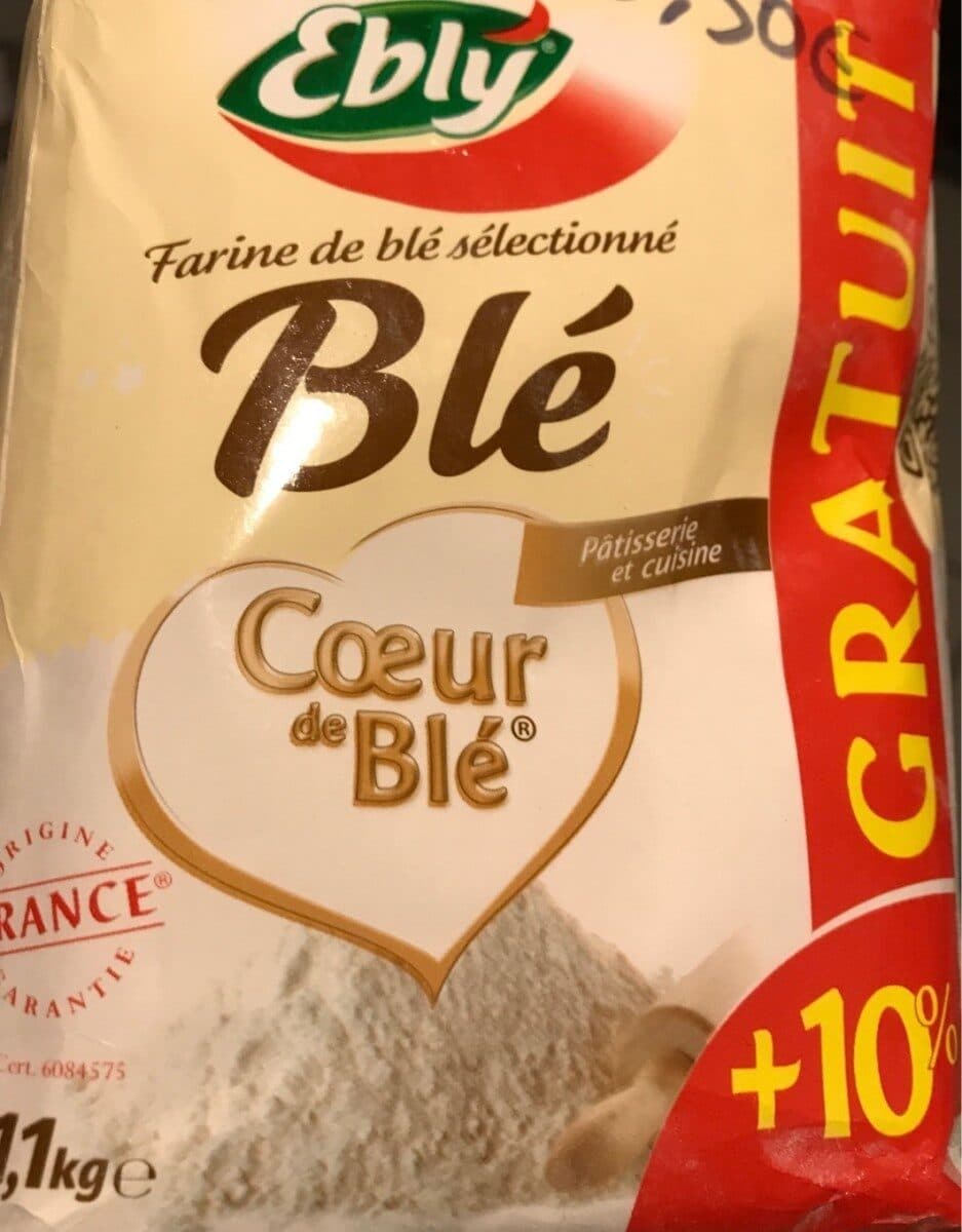Coeur de blé Farine de blé packshot