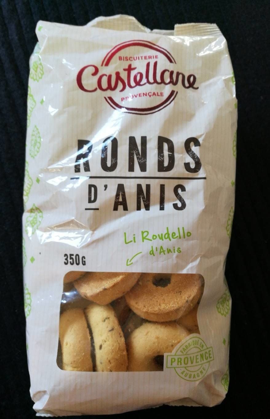 Castellane biscuiterie Les Ronds d'anis packshot