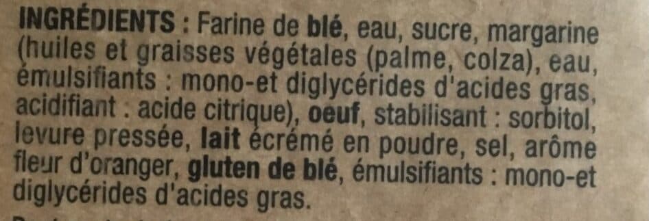 Castellane Biscuiterie 10 Mini Navettes briochées saveur fleur d'oranger packshot