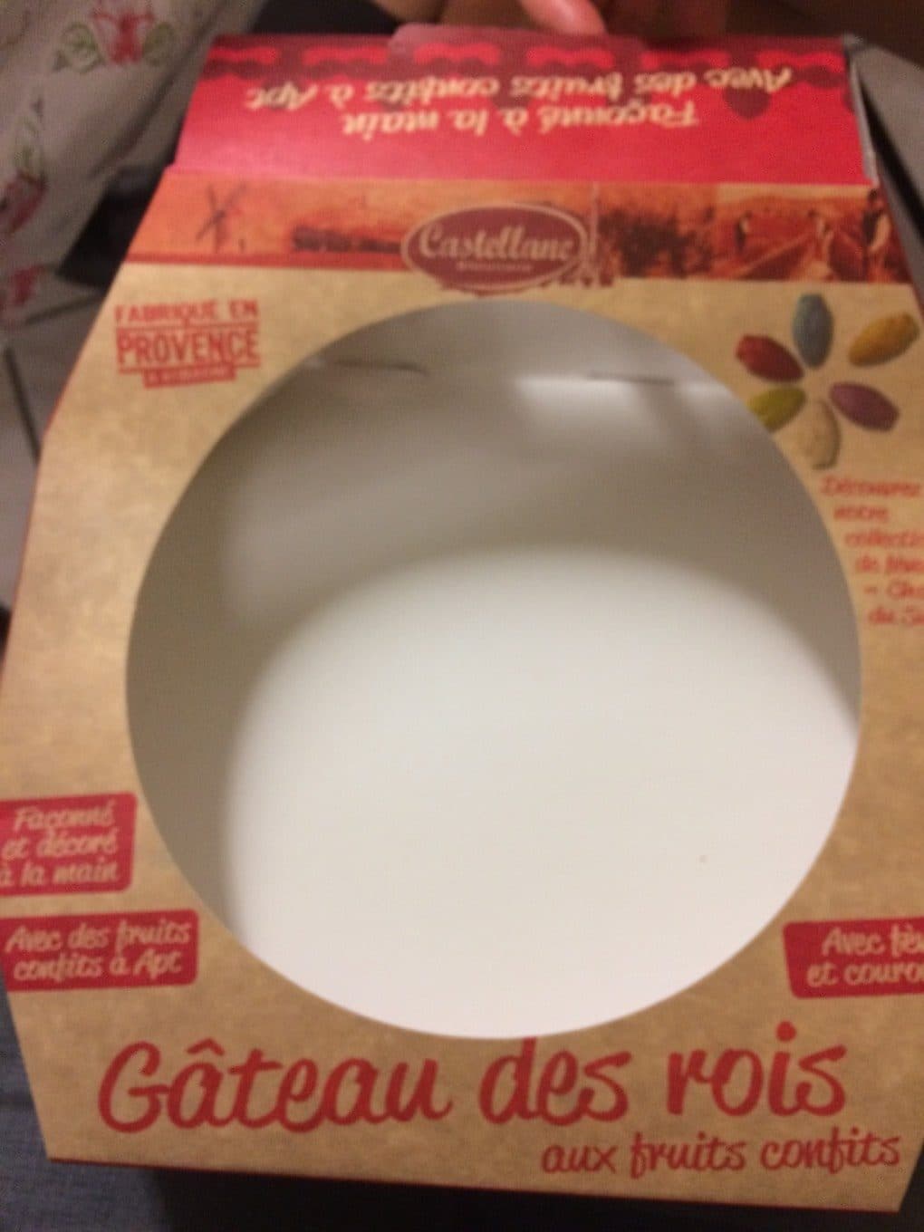 Castellane Gateau des rois packshot
