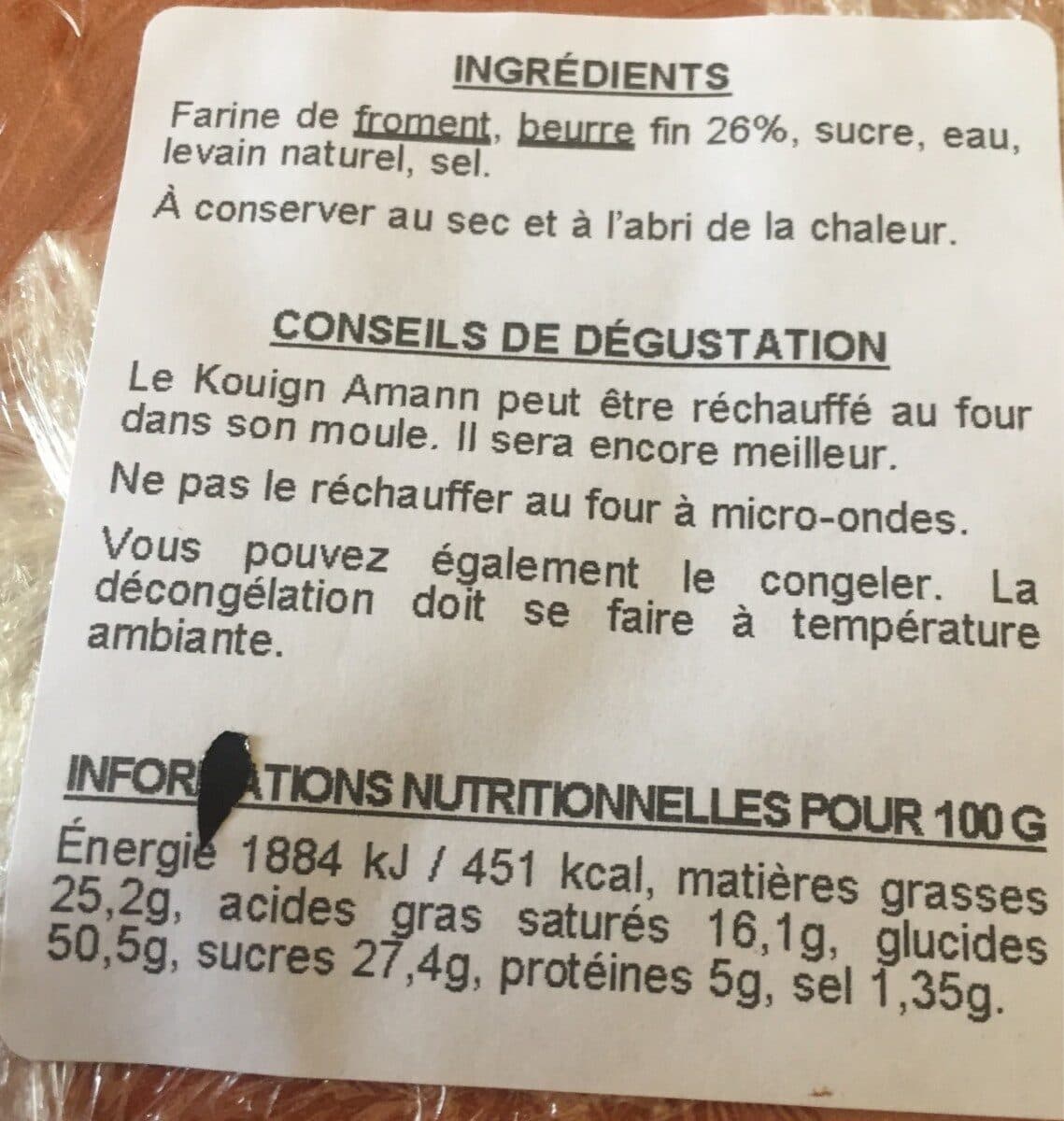 Keltia Nevez Kouign Amann packshot