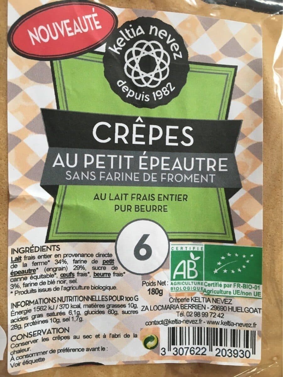 Keltia Nevez 6 Crêpes au petit épeautre packshot