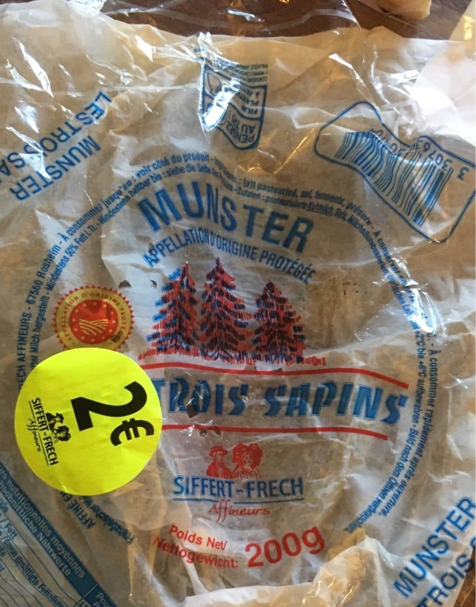 Open Food Facts Münsterkäse packshot