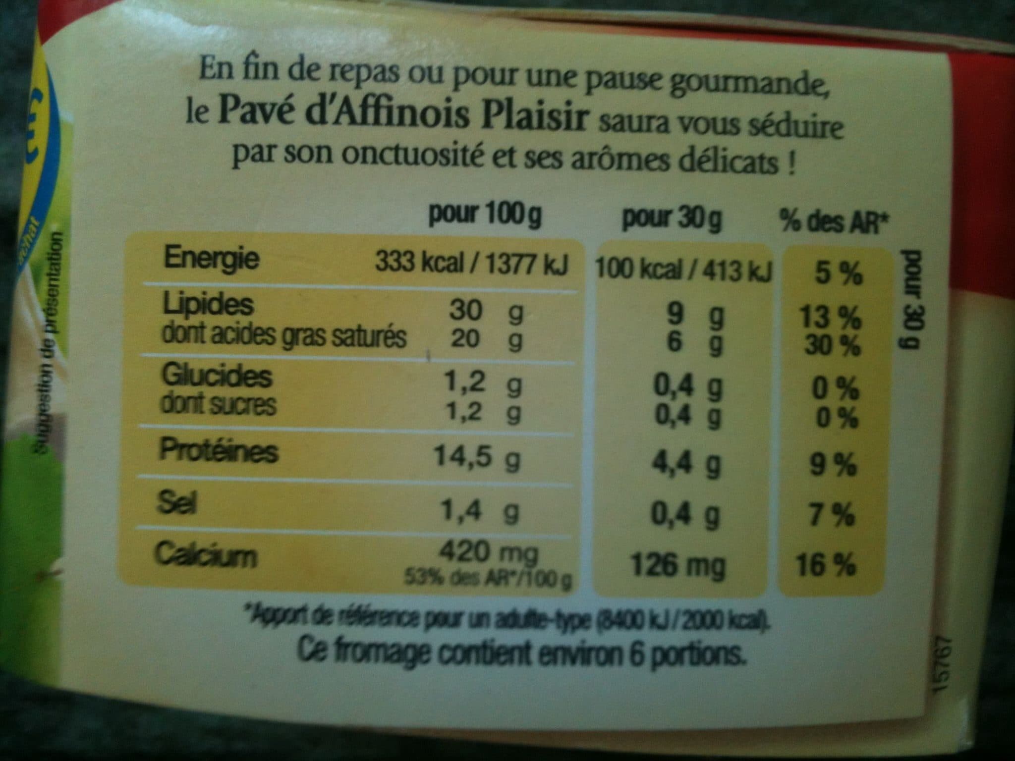 Fromagerie Guilloteau Pavé d'affinois l'Original packshot