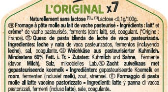 Fromagerie Guilloteau Filet Mini Original x7 packshot