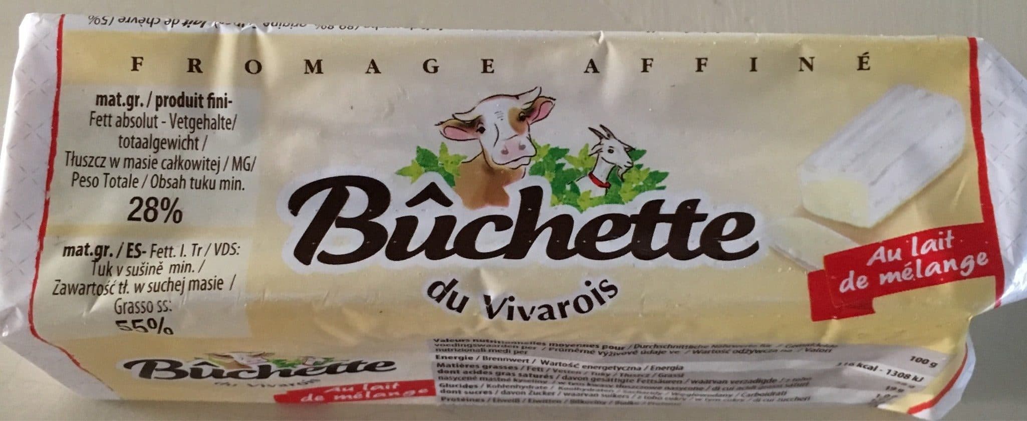 Fromagerie guilloteau Bûchette Du vivarois packshot