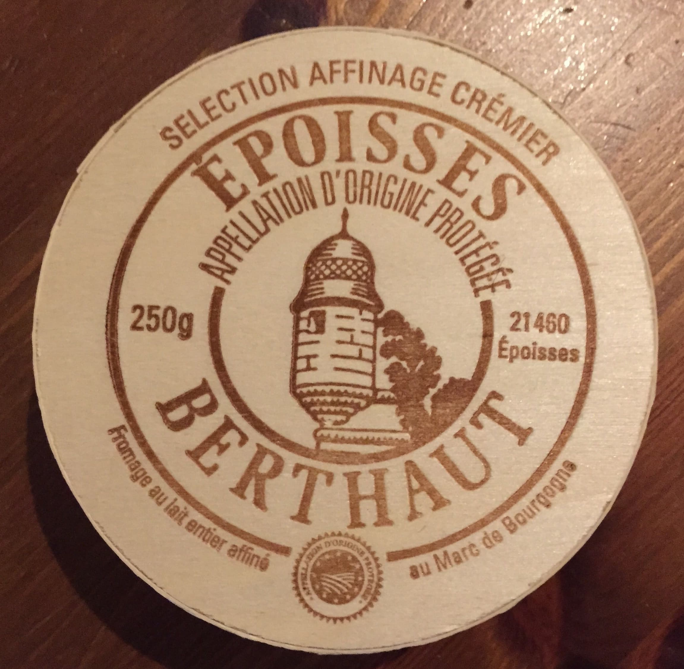 Berthaut Époisses packshot