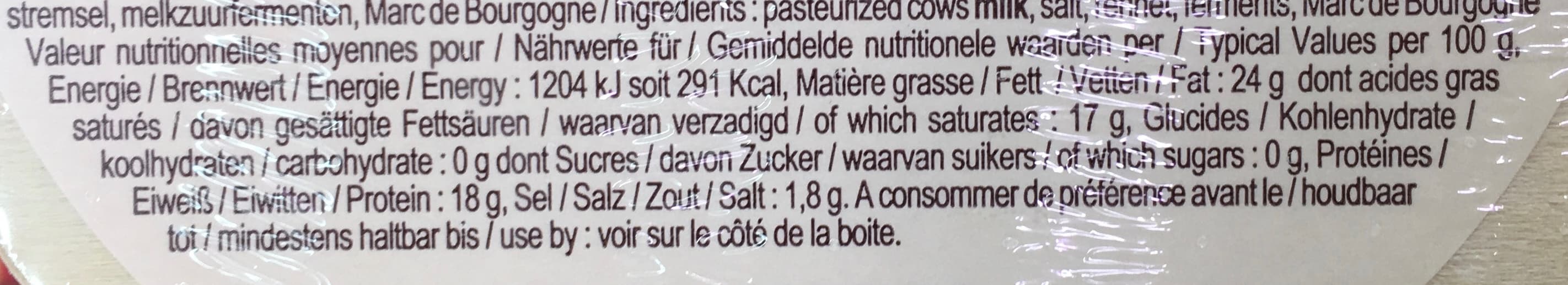 Fromagerie Berthaut Époisses affiné au marc de Bourgogne (24% MG) packshot