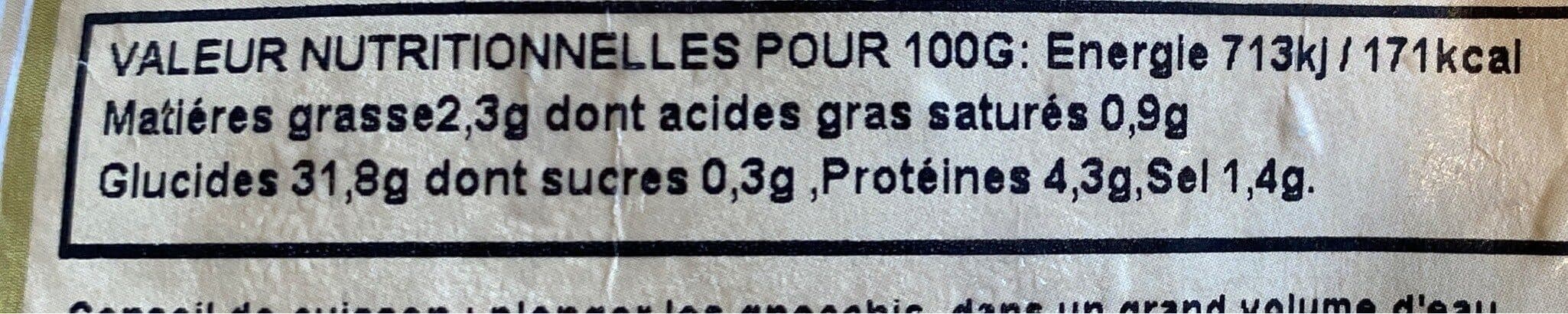 Robert Esposito Gnocchi pomme de terre packshot