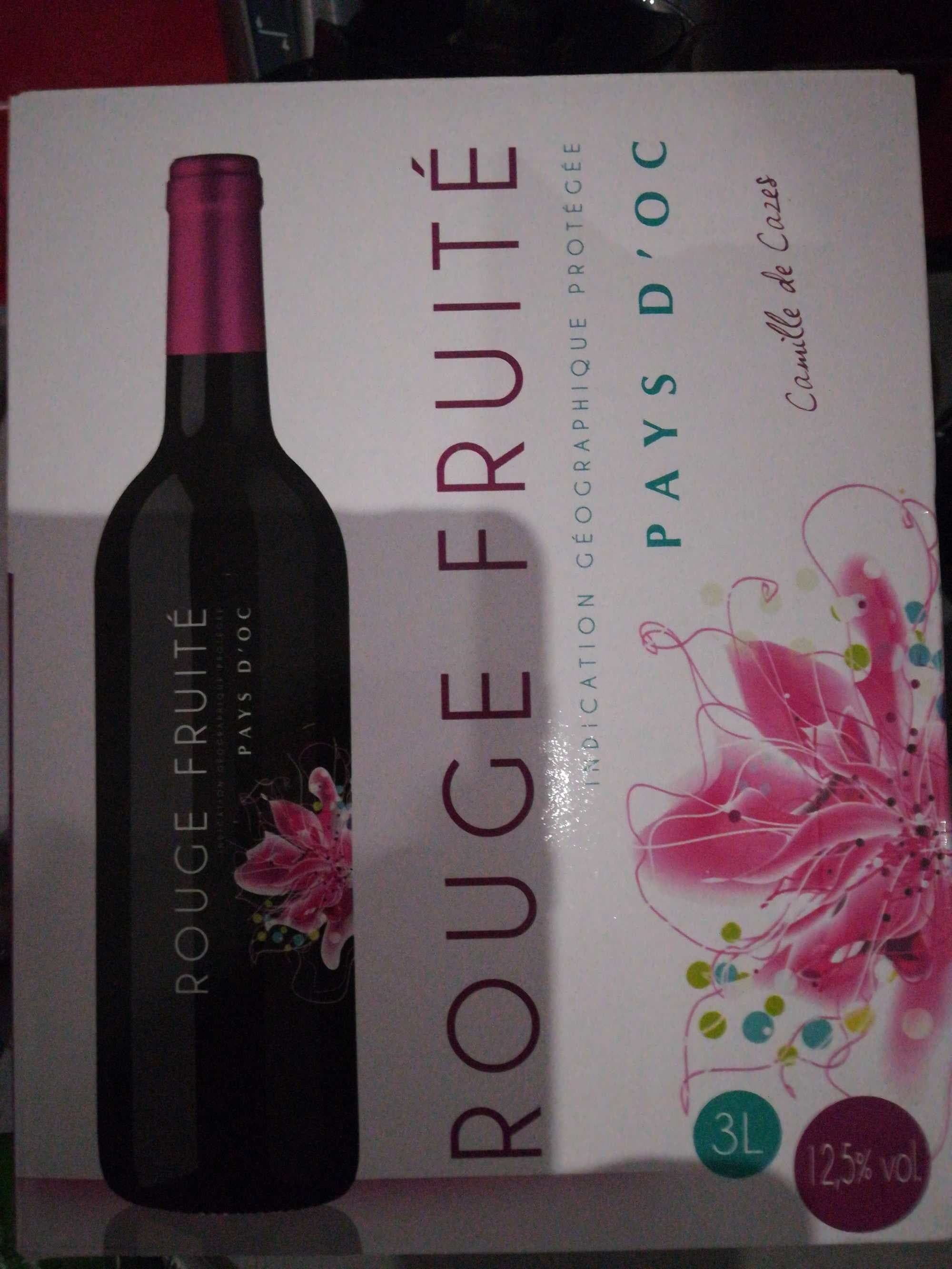 Les Vignerons de la Méditerranée Rouge Fruité Pays d'oc packshot