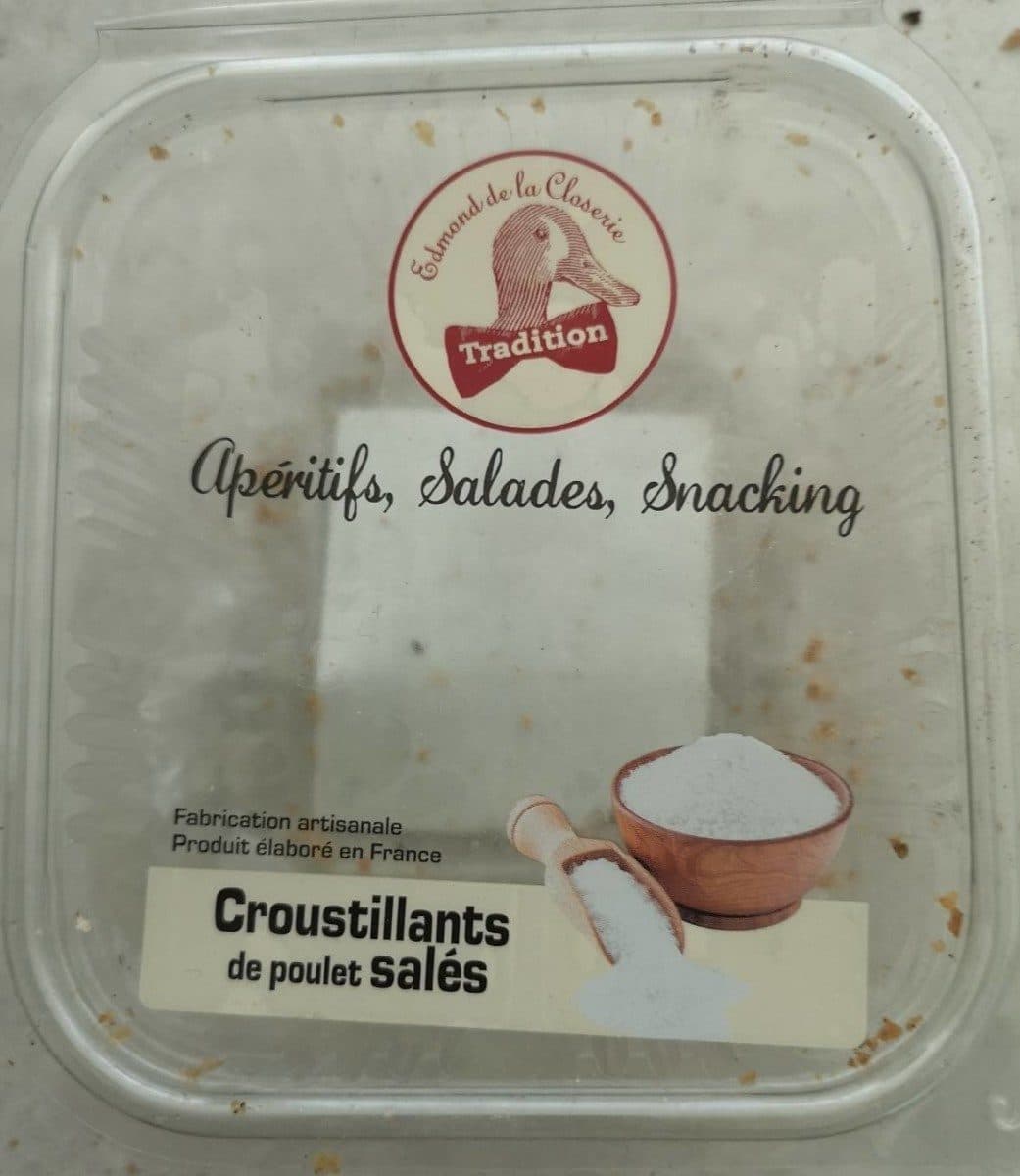 Open Food Facts Croustillants de poulet salés packshot
