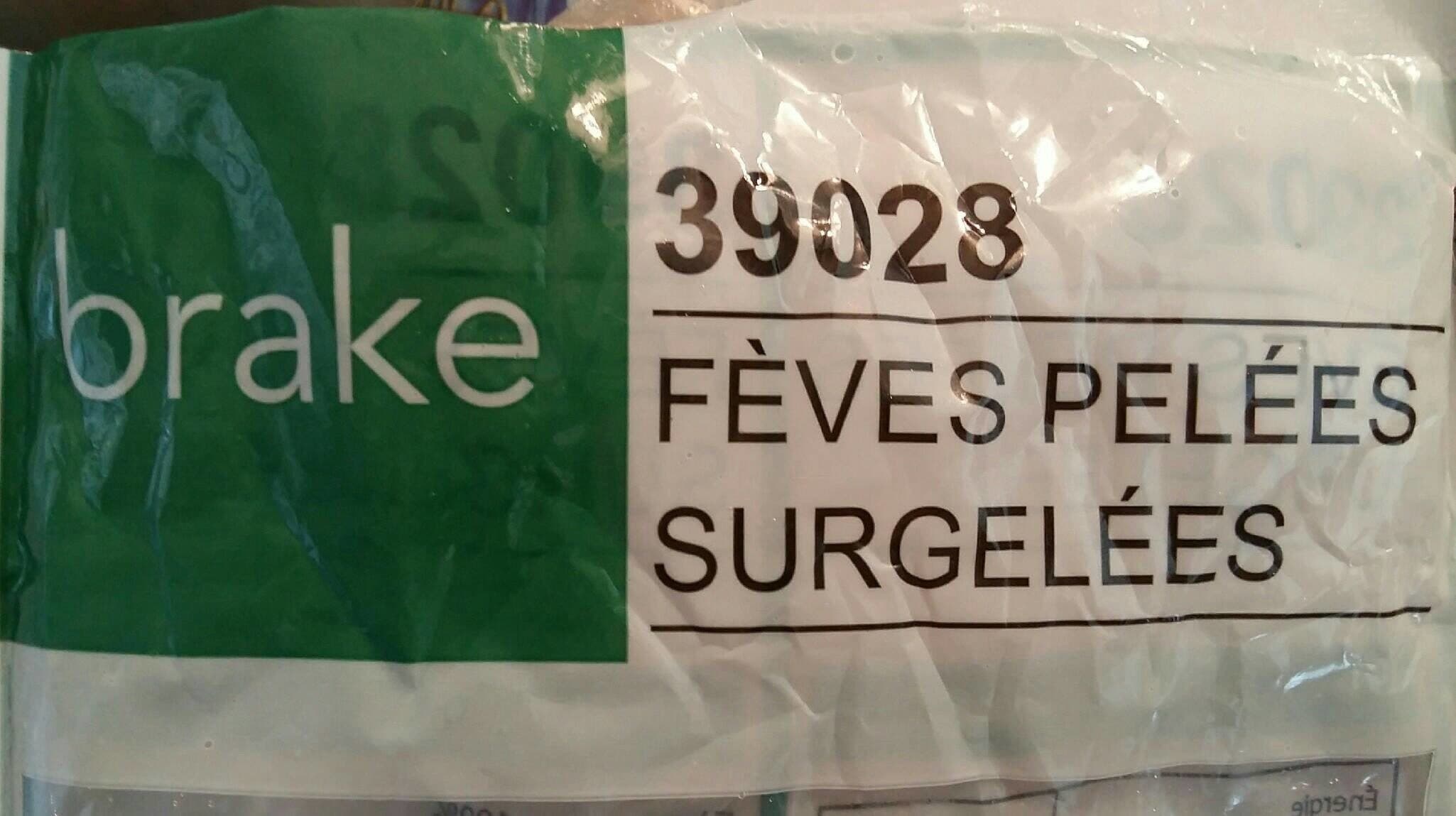Brake Fèves pelées surgelées packshot