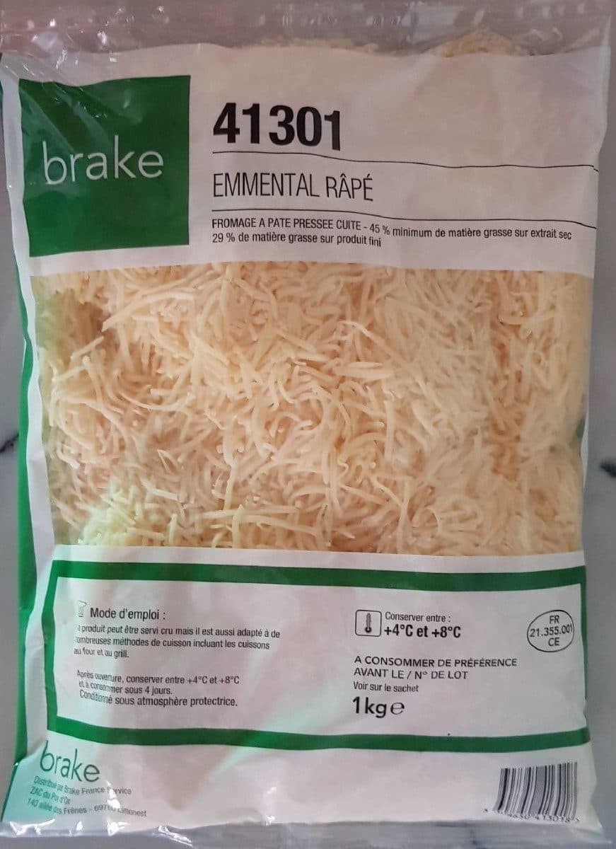 Brake Emmental râpé packshot