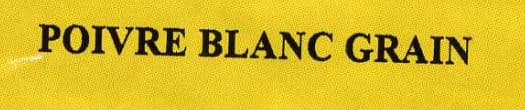 Selection Rabelais Poivre blanc grains - Selection Rabelais packshot