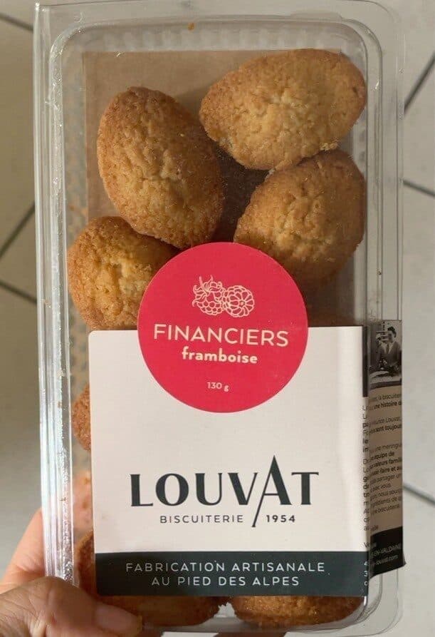 Louvat FINANCIERS framboise packshot