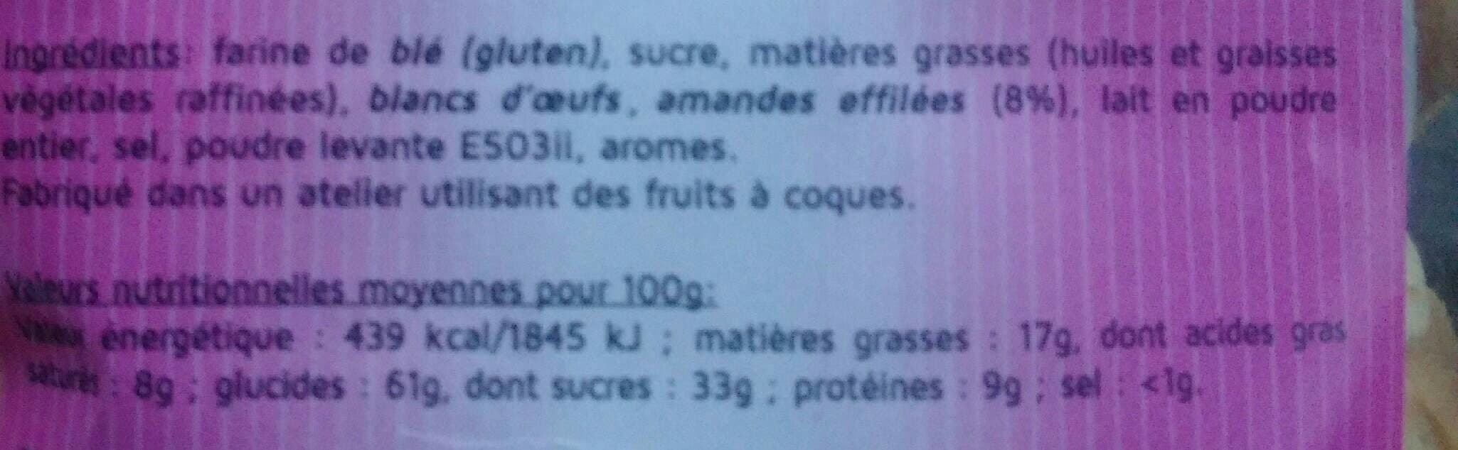 Louvat Tuiles aux amandes packshot