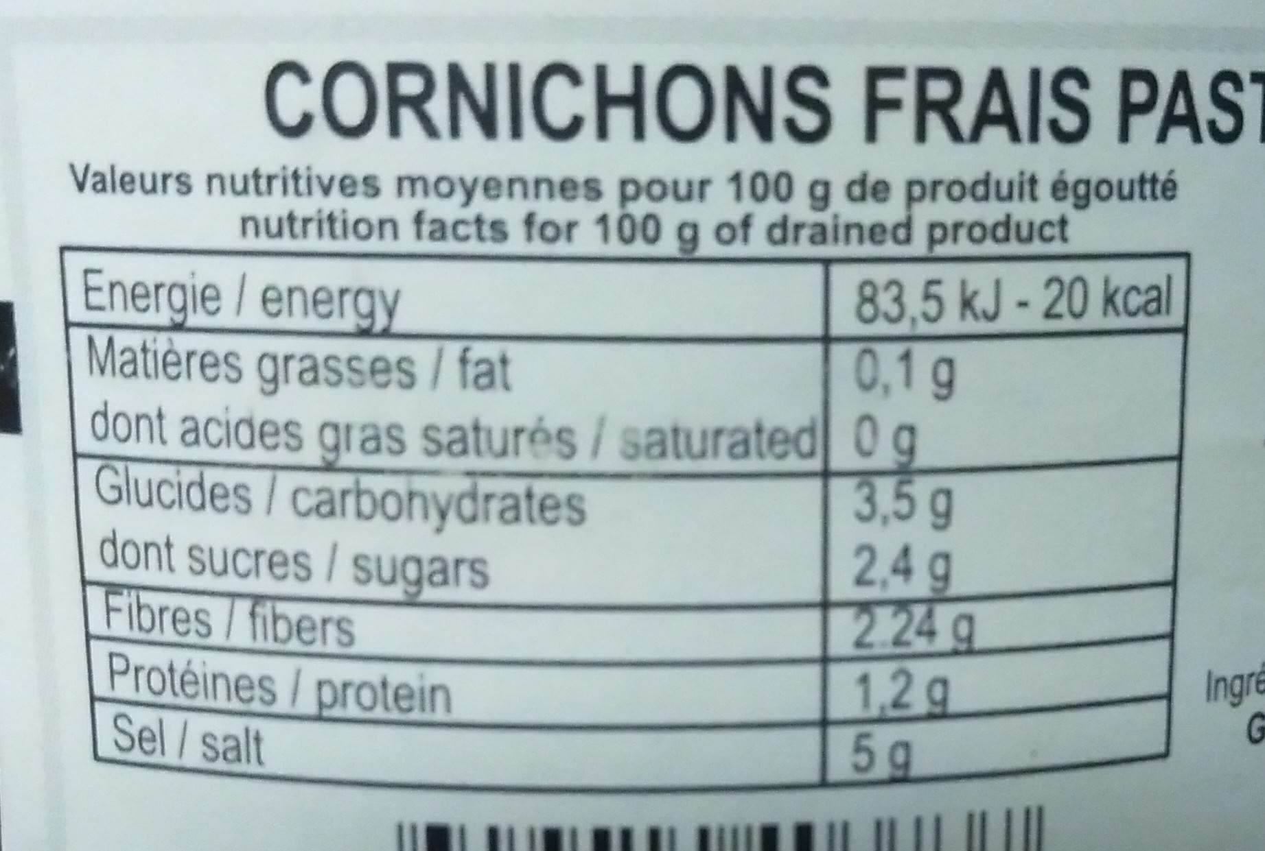 Martin's International Cornichons au vinaigre packshot