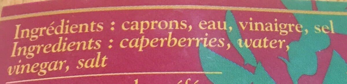 Open Food Facts Caprons packshot