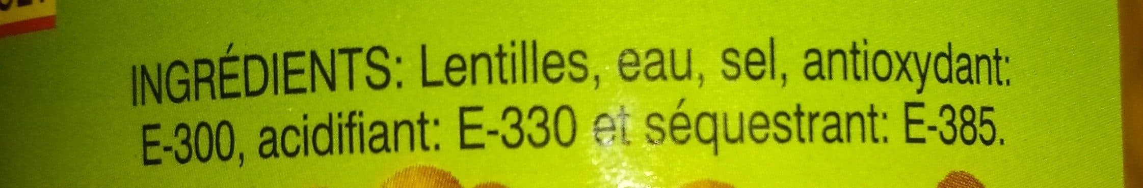 Open Food Facts Lentilles packshot