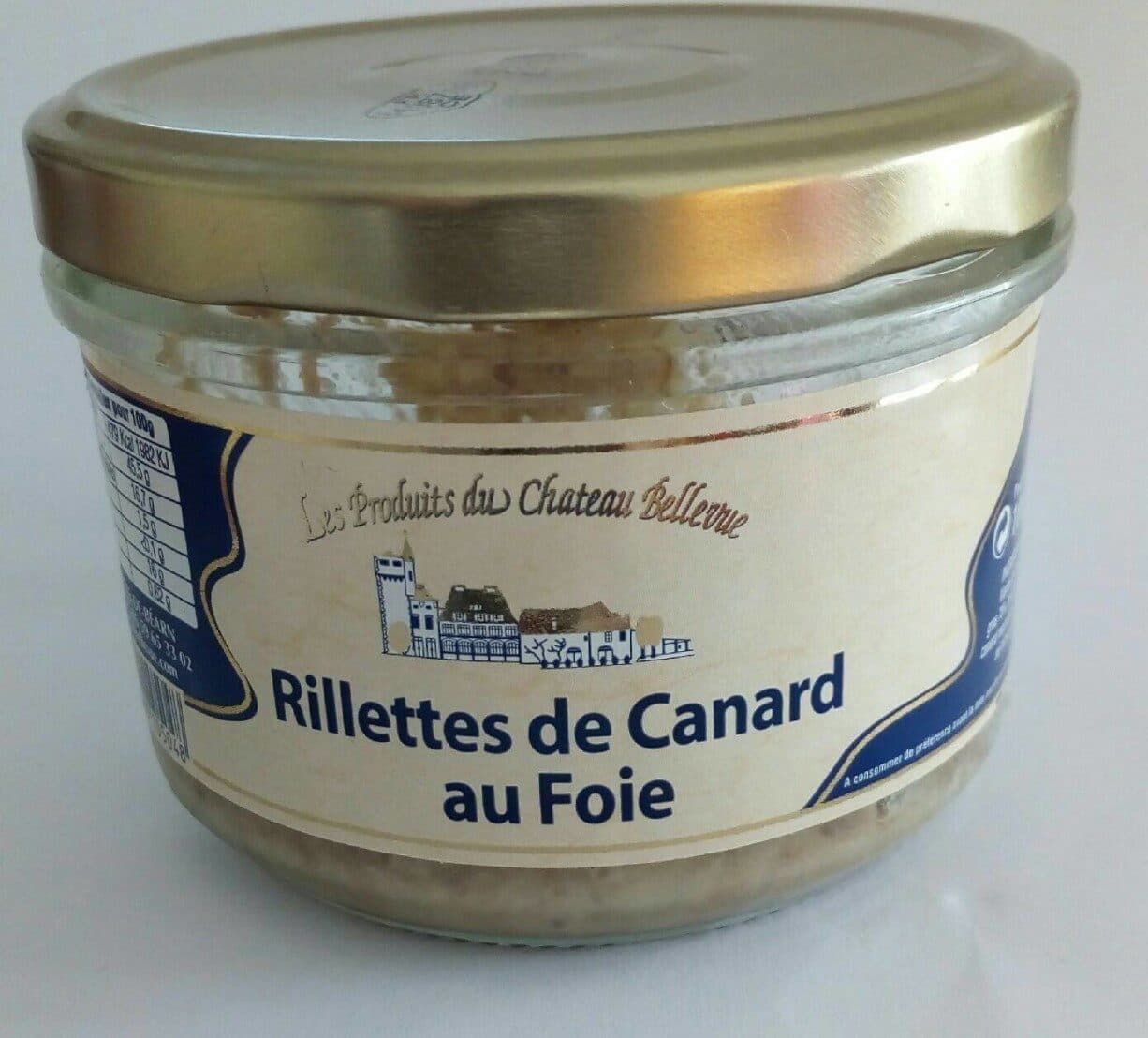 Open Food Facts Rillettes de canard au foie packshot