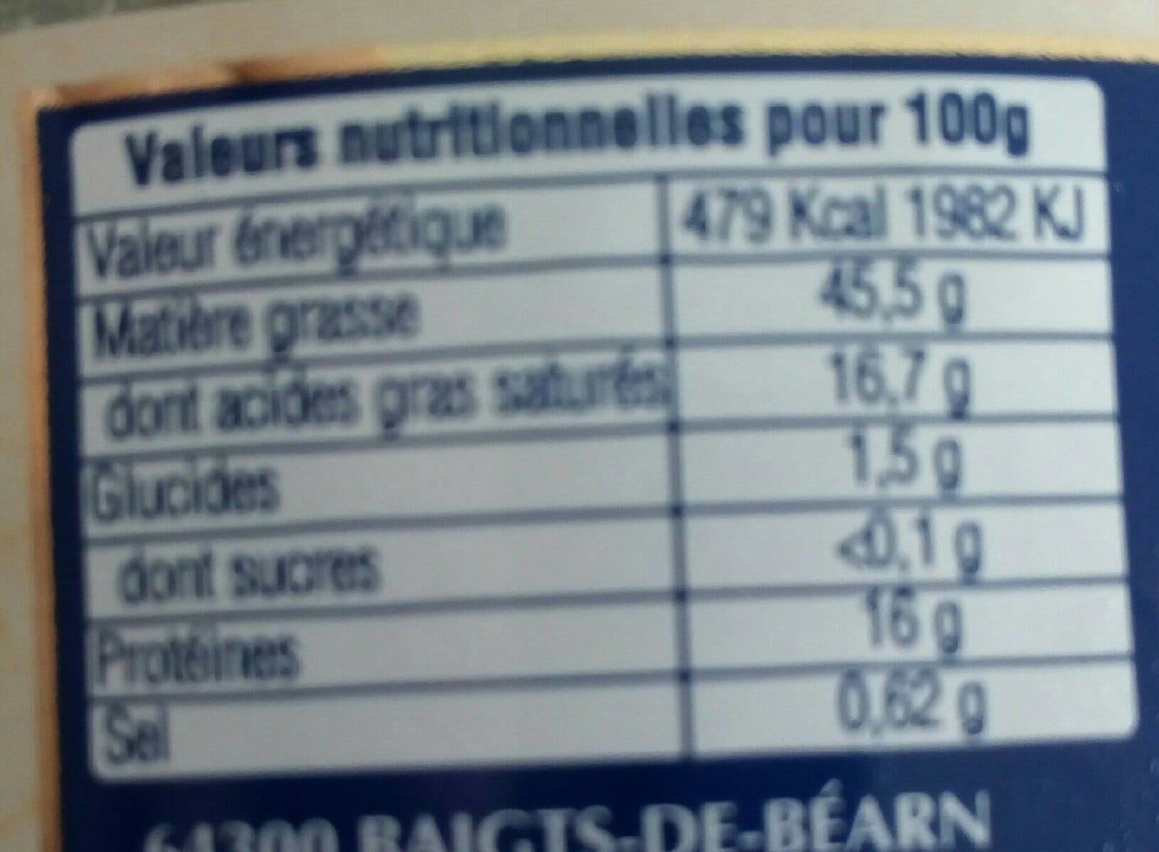 Open Food Facts Rillettes de canard au foie packshot