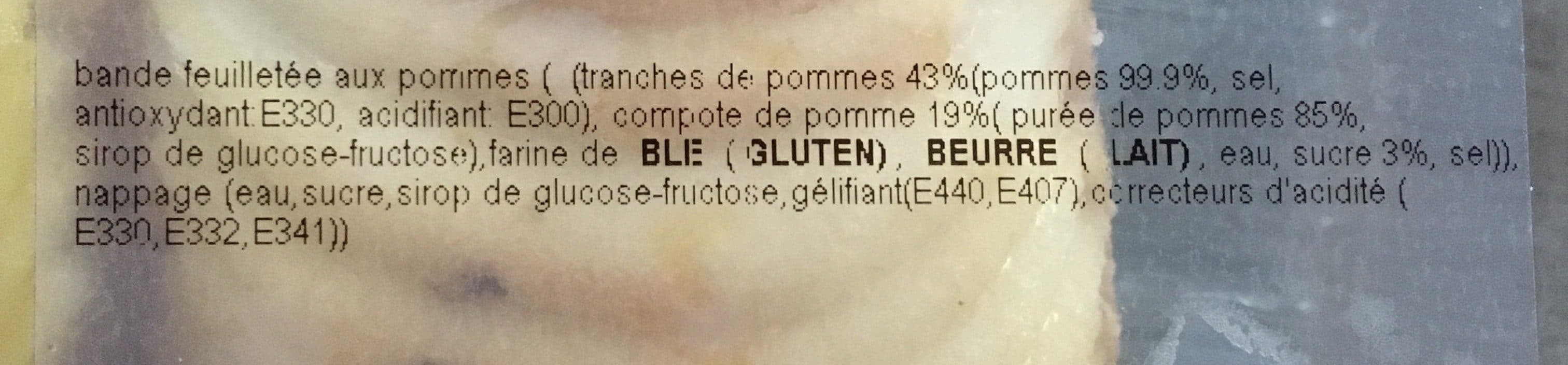 E.Leclerc Bande feuilletée pomme packshot