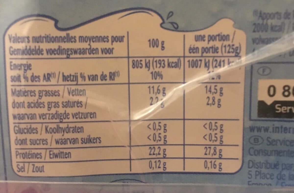 Open Food Facts Pavés de saumon avdc peau packshot