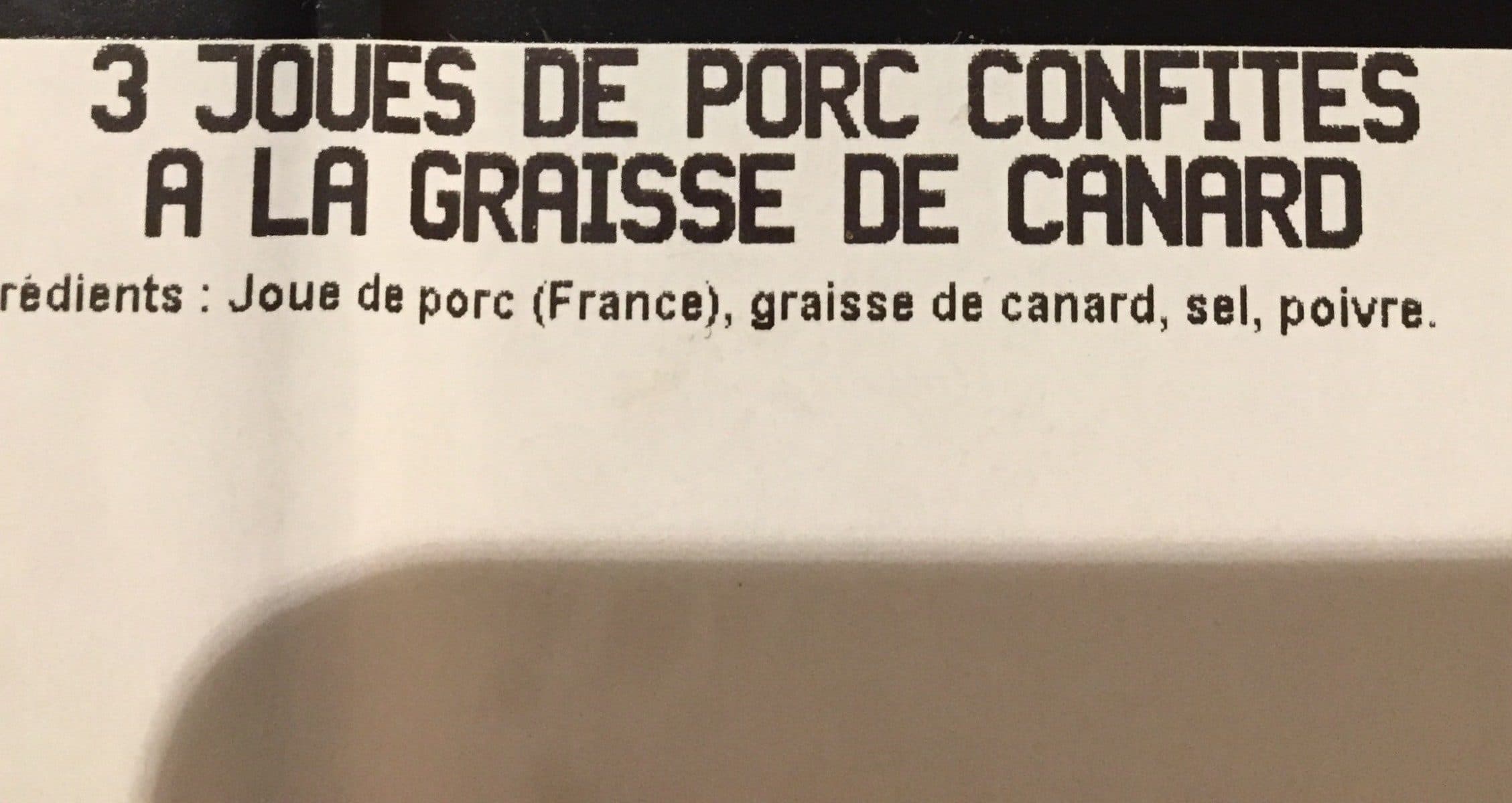 Maison Quillard & Fils Joues de porc confites packshot