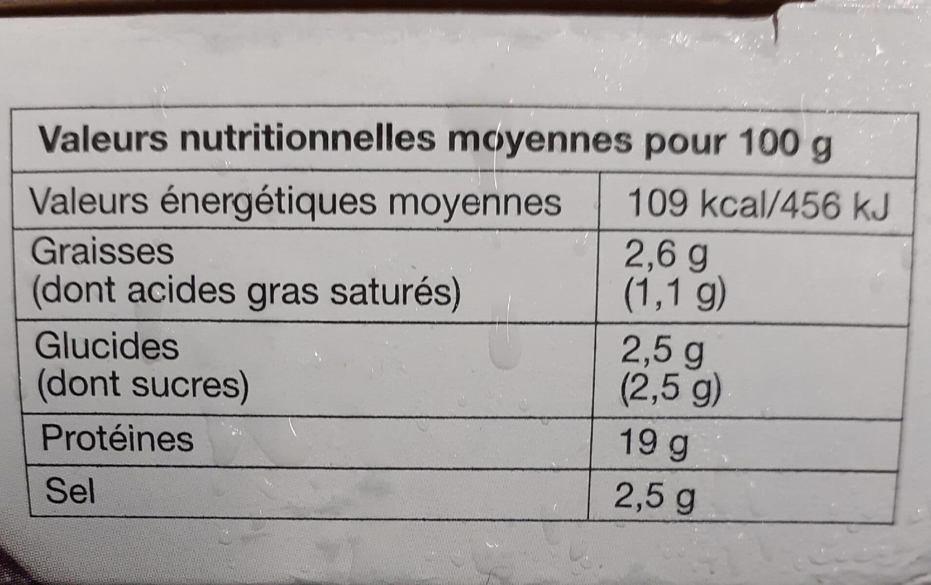 Open Food Facts Jambon à griller packshot