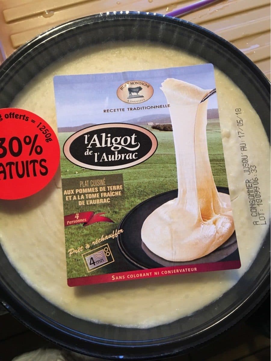 Jeune Montagne L'Aligot de l'Aubrac packshot