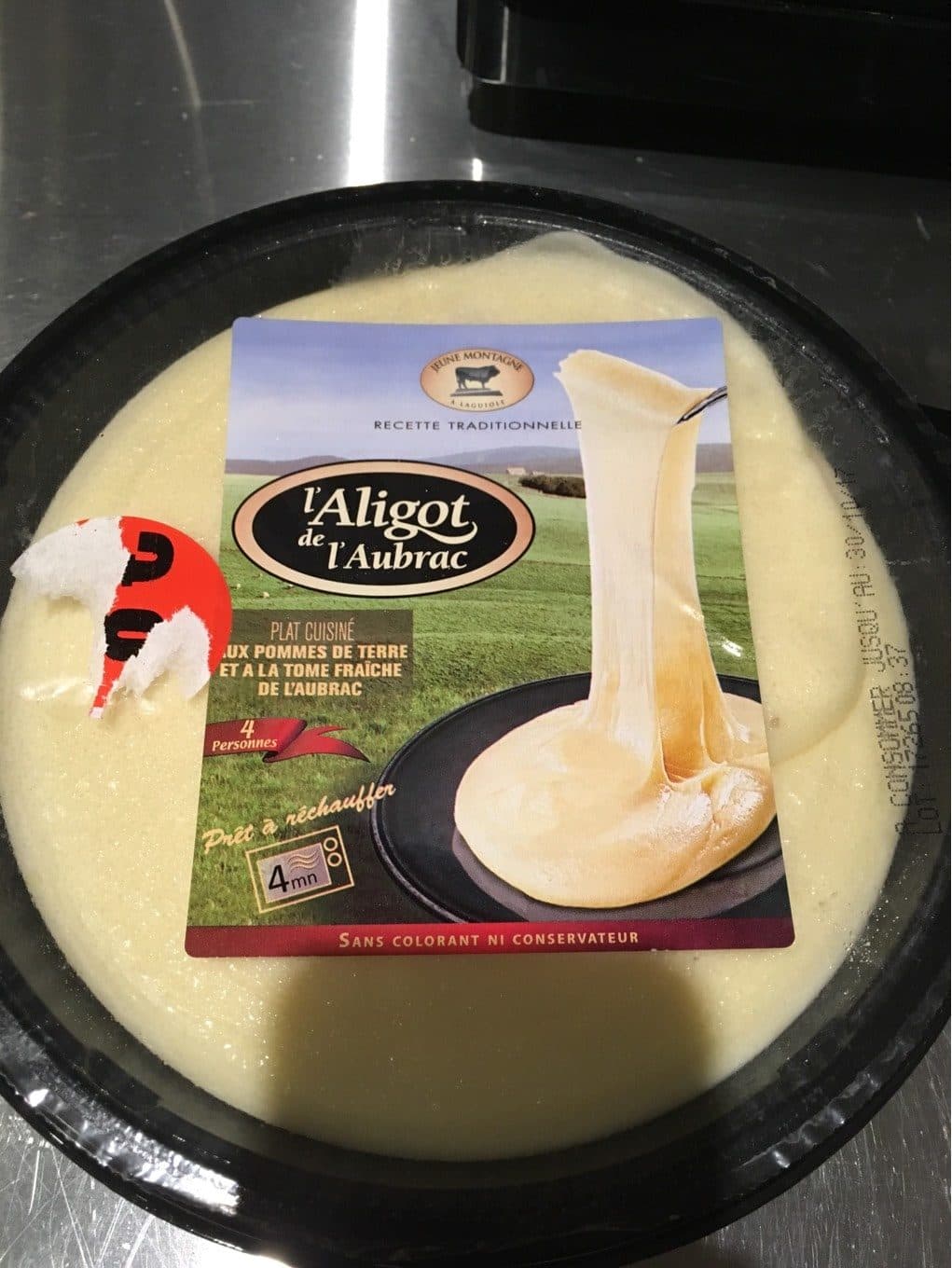 Jeune Montagne Aligot de l'Aubrac packshot