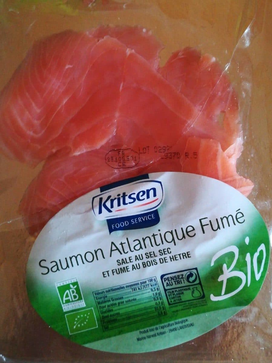 Kritsen Saumon Atlantique Fumé packshot