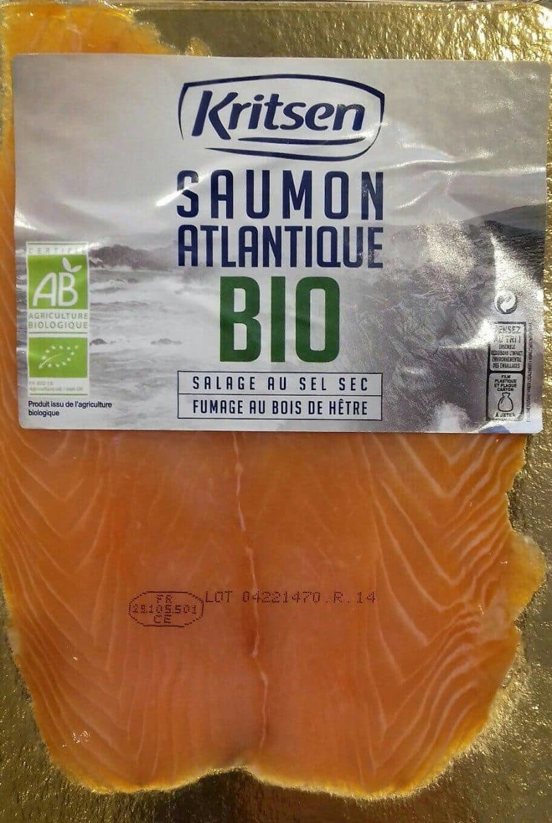 Kritsen Saumon Atlantique bio packshot