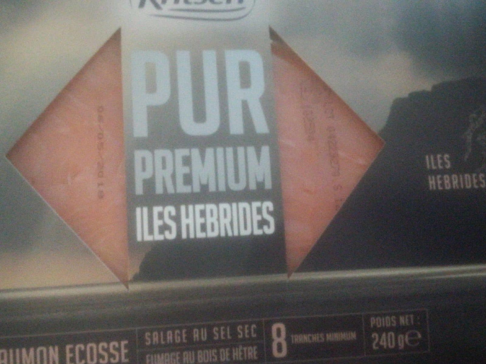 Open Food Facts Pur premium iles hebrides packshot