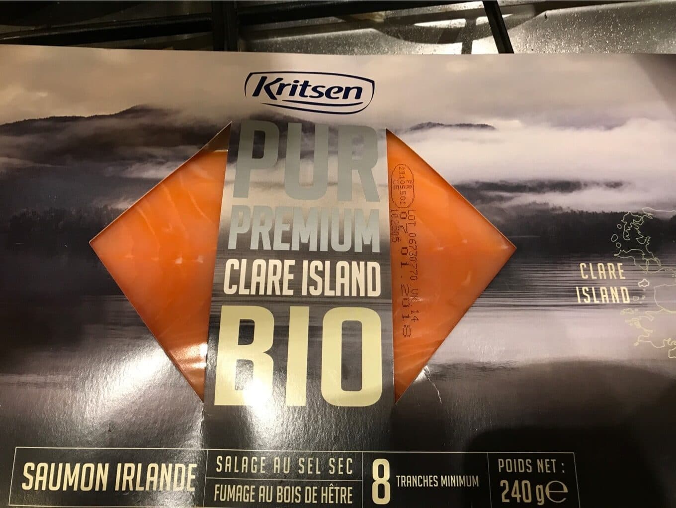 Kritsen Saumon irlande pure premium clare island packshot