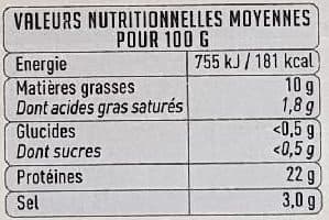 Kritsen Saumon fumé decongele élevé en Norvège packshot
