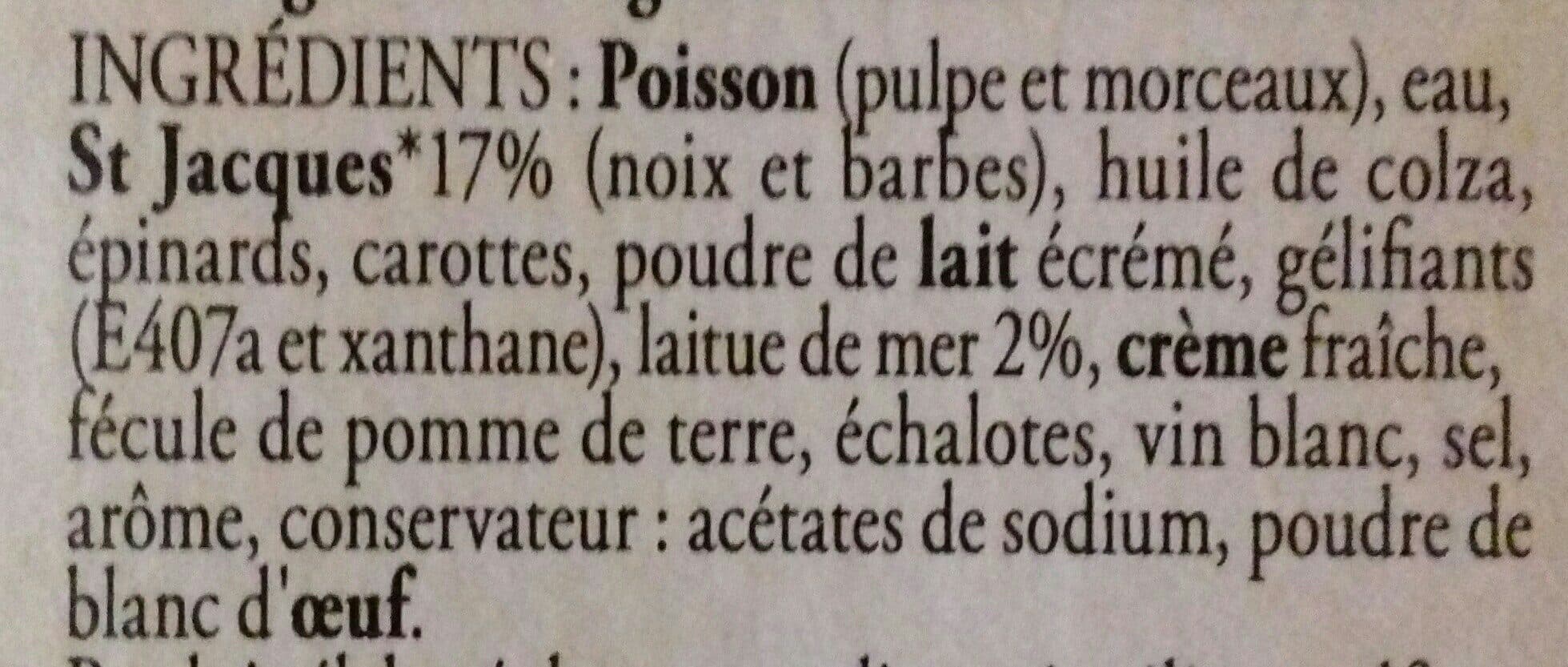 Open Food Facts Terrine de St Jacques à la laitue de mer KRITSEN packshot