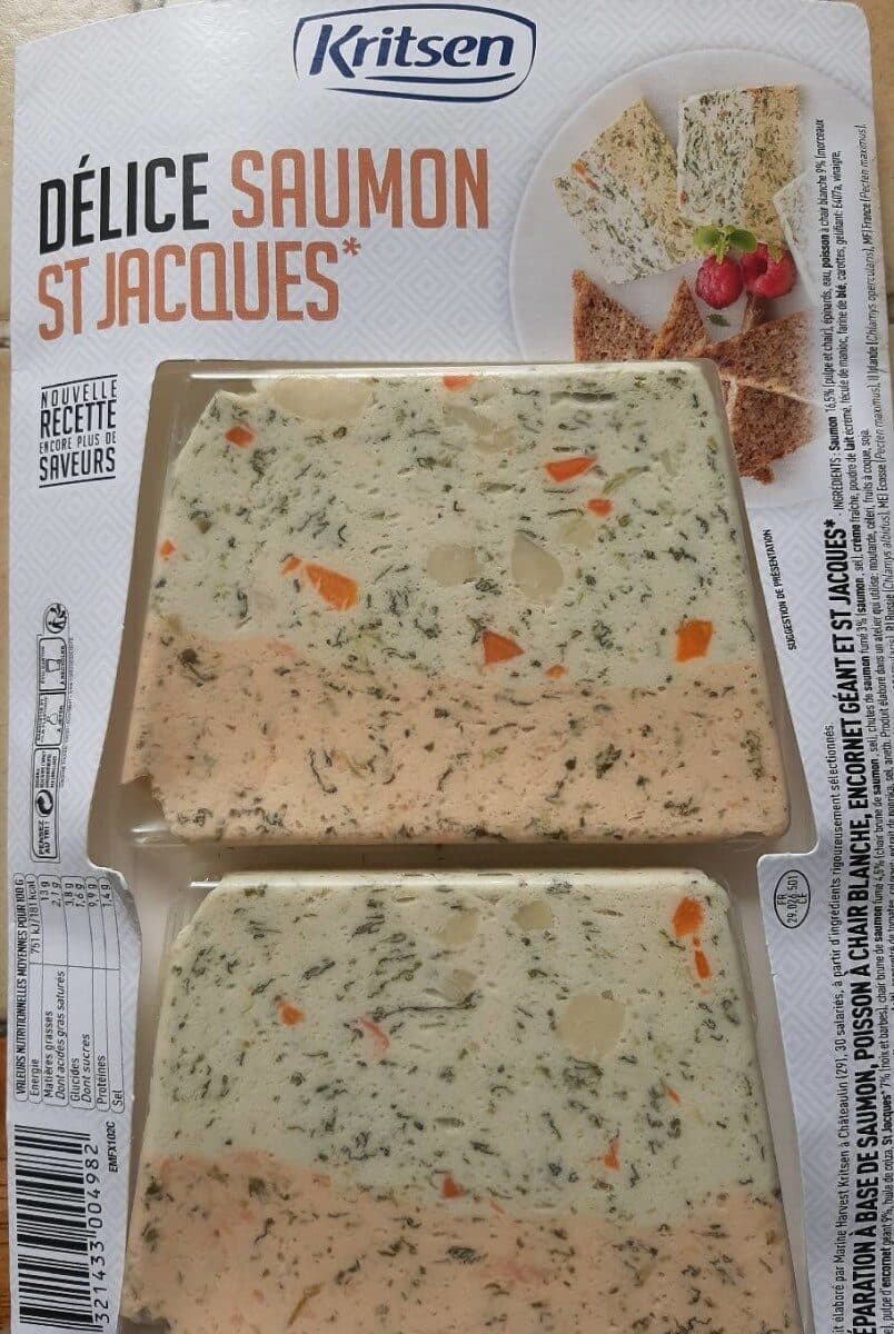 Kritsen Délice saumon St Jacques packshot