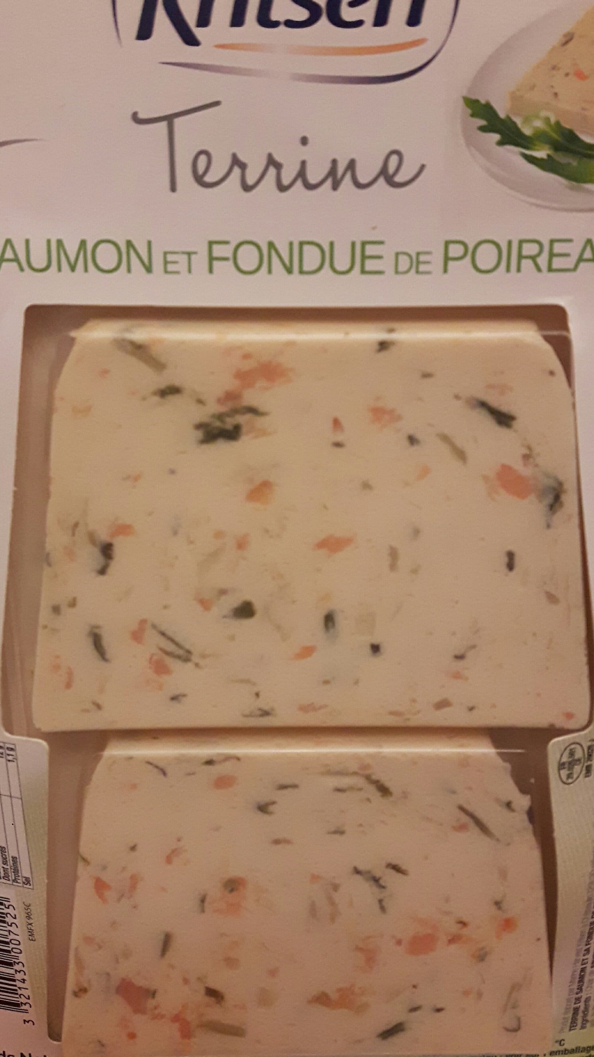 Kritsen Terrine Bio De Saumon Et Fondue De Poireaux packshot