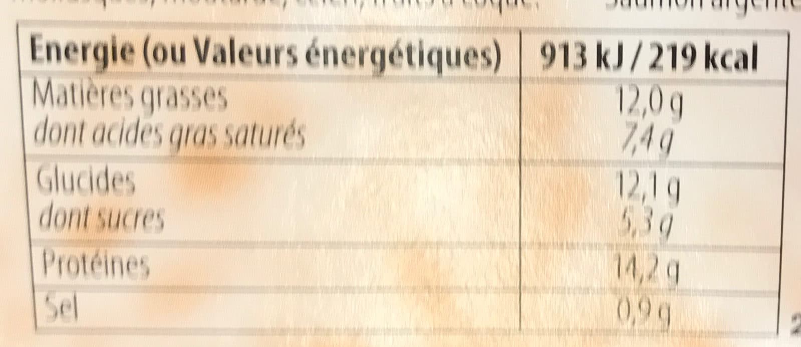 Kritsen Apéri' Clafoutis au Saumon & Parmesan packshot