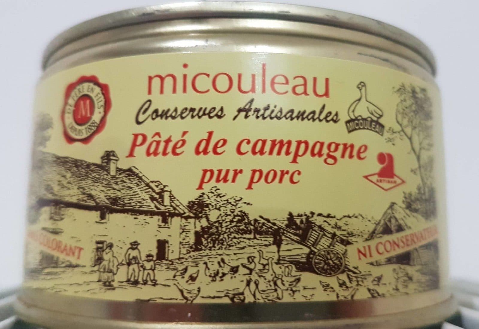 Micouleau Pâté de campagne packshot