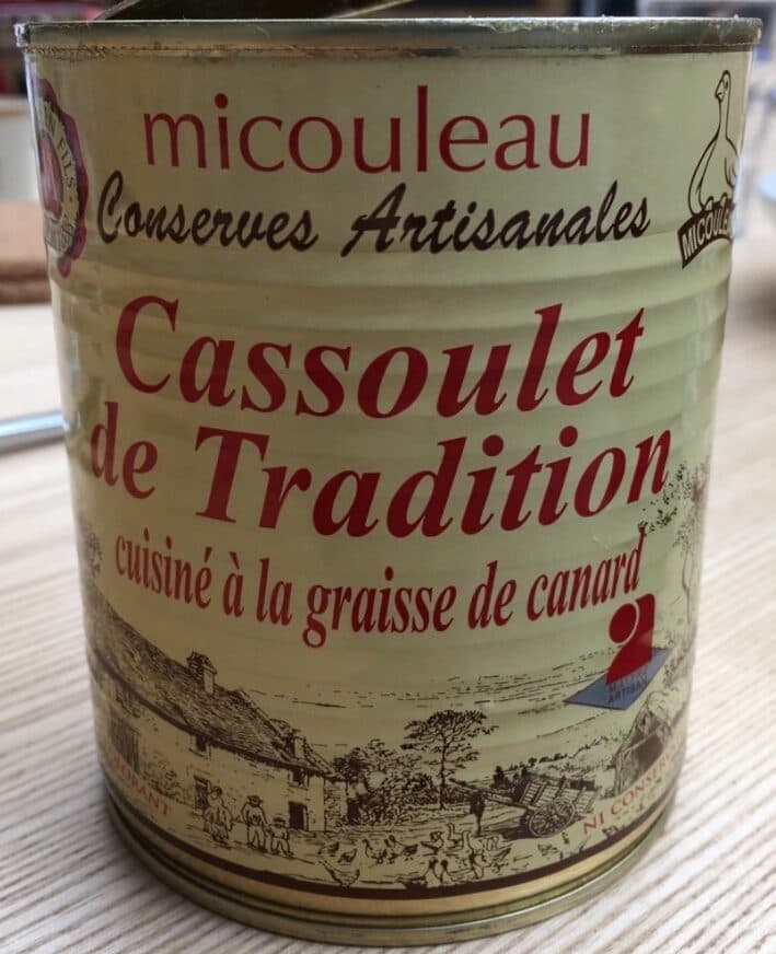 Micouleau Cassoulet de tradition cuisiné à la graisse de canard packshot