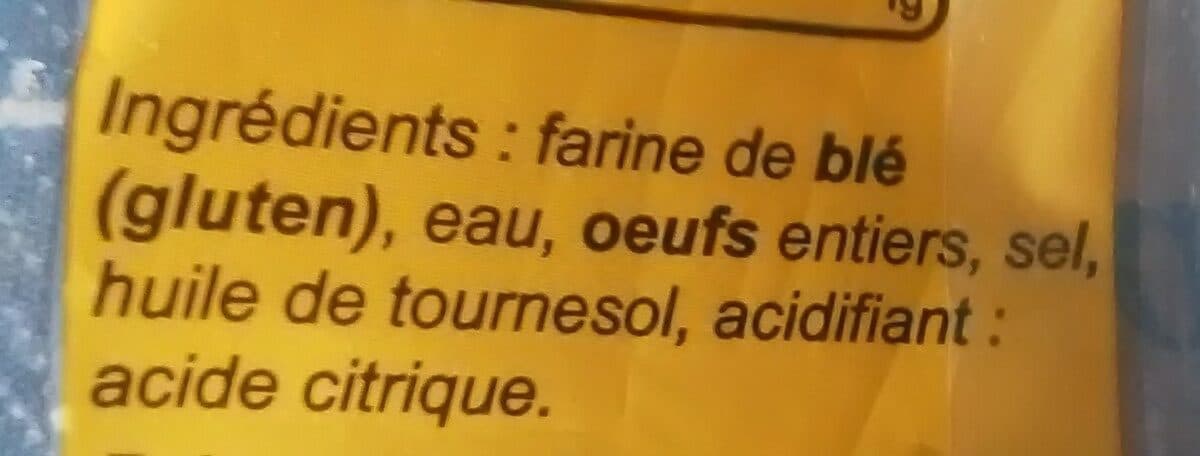 Open Food Facts Spatzles HORVAT packshot