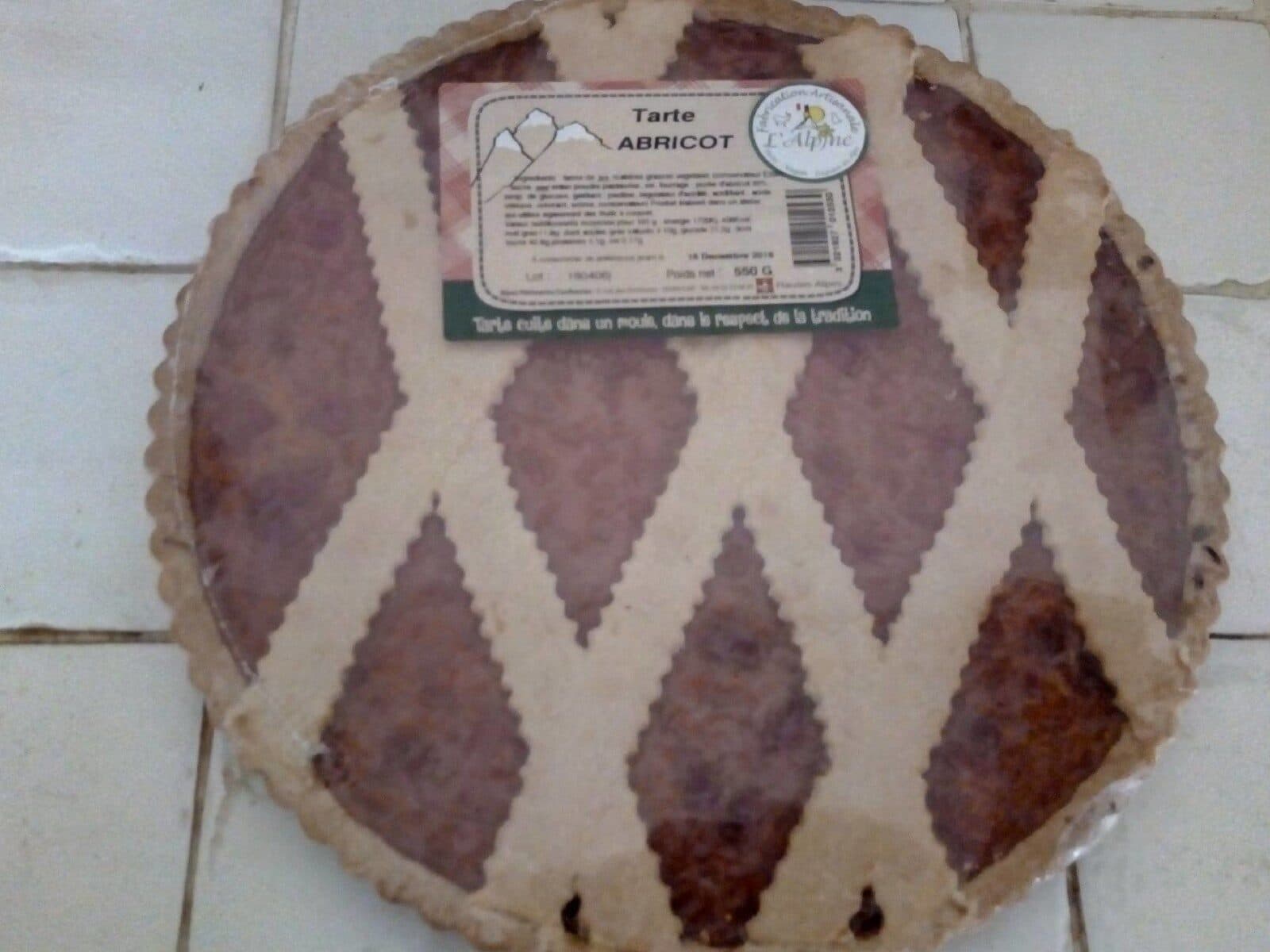 Open Food Facts Tarte abricot packshot