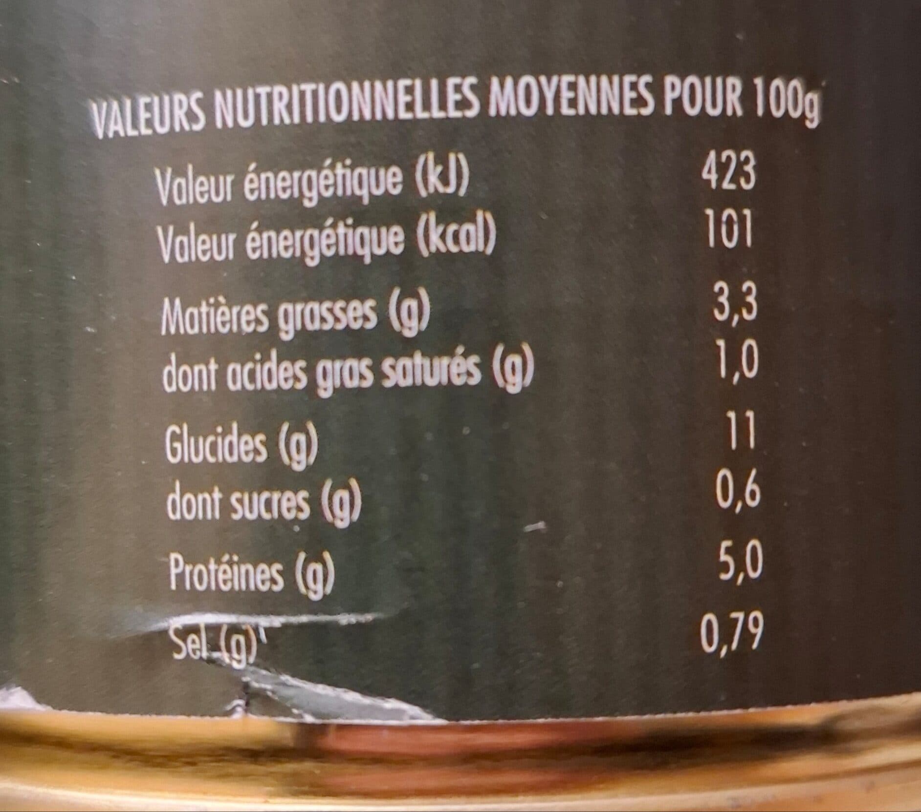 mercadier Lentilles à la graisse de canard packshot