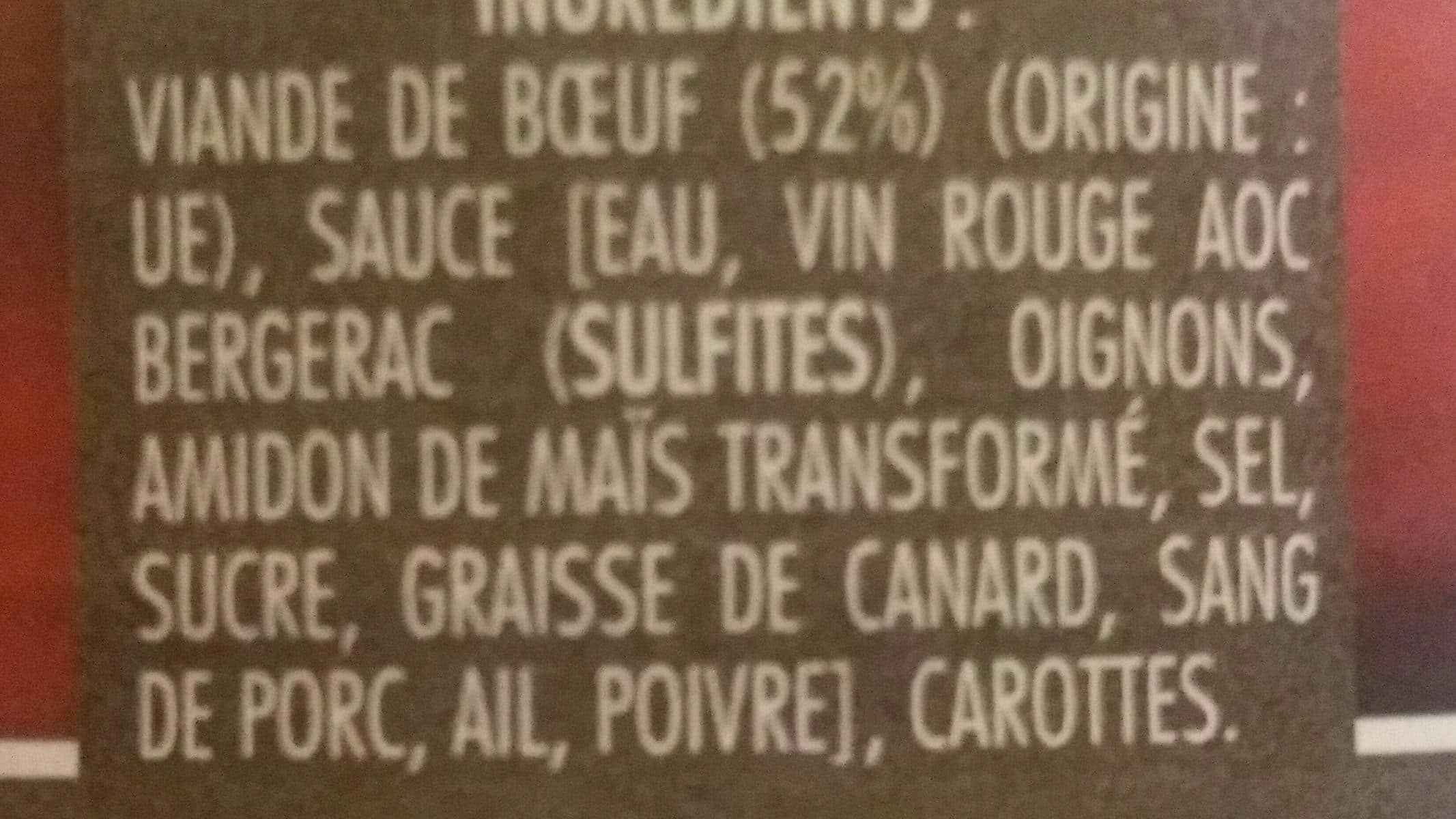 Open Food Facts Boeuf en daube packshot
