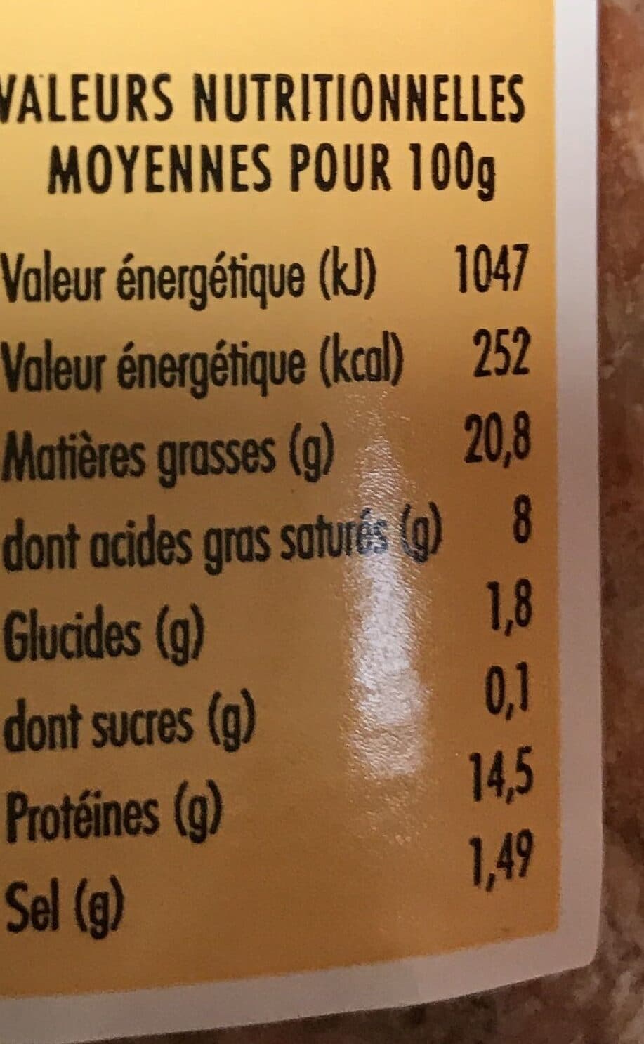 Mercadier Pâté de campagne pur porc packshot
