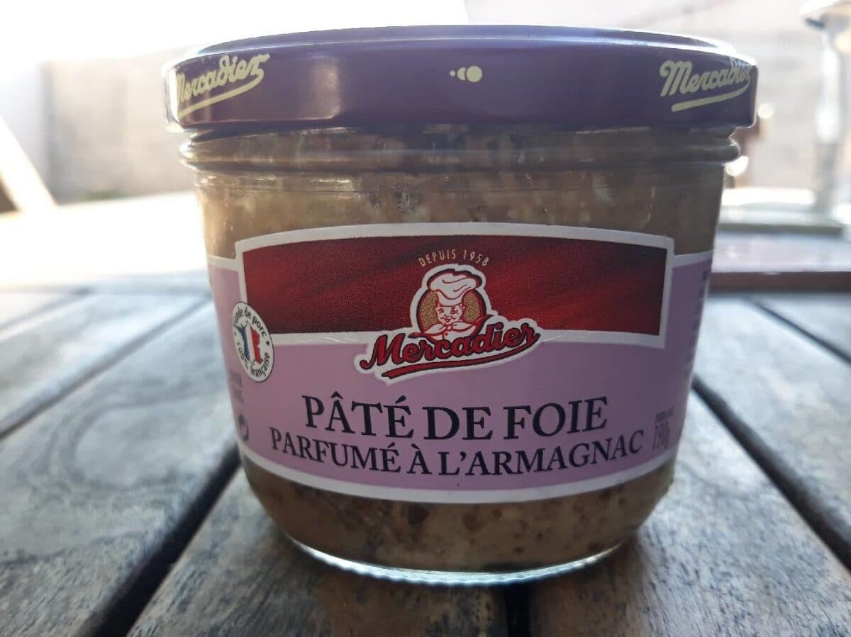 Mercadier Pâté de foie parfumé à l'Armagnac packshot