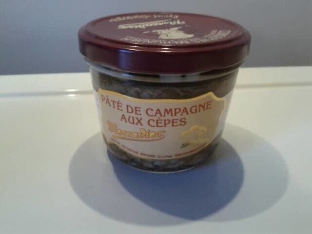 Mercadier Pâté De Campagne Aux Cèpes packshot